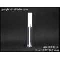 Transparent&Empty Plastic Round Lip Gloss Tube AG-DCLB314, AGPM Cosmetic Packaging , Custom Colors/Logo
